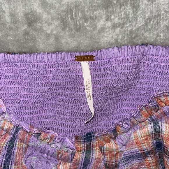 Free people cherry bomb madras blouse - Picture 11 of 13